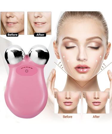 Microcurrent Face Roller | Lift & Tighten Skin | USB Mini Rejuvenation Spa for Facial Wrinkle Remover - Buy Online on GoSupps.com