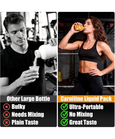 L-Carnitine Liquid Supplement with l carnitine 3000 and l carnitine Pre-Workout Formula with Green Tea Taurine & Electrolytes for Active Performance (30 Sachets) - Buy Online on GoSupps.com