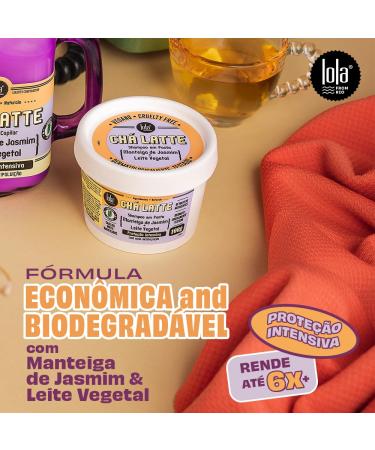 Lola From Rio Chai Latte Jasmine Shampoo - Restore Damaged Hair & Nutrients - 3.53 Fl Oz - International Shipping Available - Buy Online on GoSupps.com