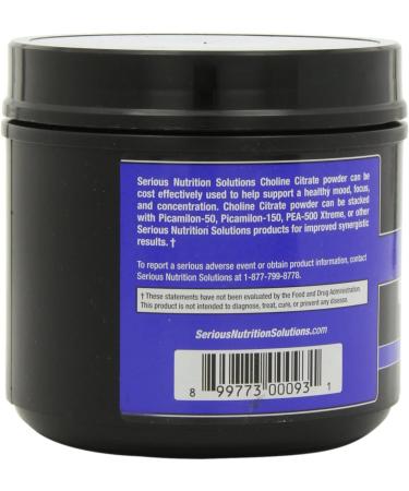 Choline Citrate Powder 500g | Powerful Brain & Liver Support Supplement - Buy Online on GoSupps.com