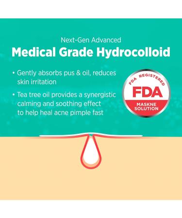 FD Registered Acne Patches | SOOAE Tea Tree Clear Dot - Medical Grade Hydrocolloid Spot Treatment for Fast Healing & Blemish Control (30 Dots - Buy Online on GoSupps.com