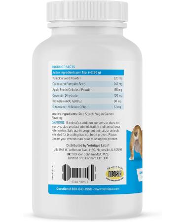 Glandex Dog & Cat Anal Gland Sac Fiber Supplement Powder With Pumpkin Digestive Enzymes & Probiotics Vet Recommended Healthy Bowels & Digestion - Boot The Scoot by Vetnique Labs (114g) - Buy Online on GoSupps.com