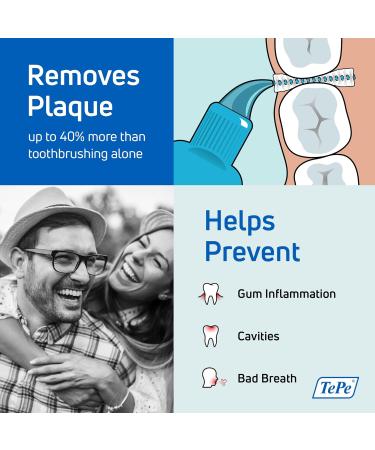 TePe Interdental Brushes Original Orange 0.45 mm - 25 Pack for Effective Dental Care - Buy Online on GoSupps.com