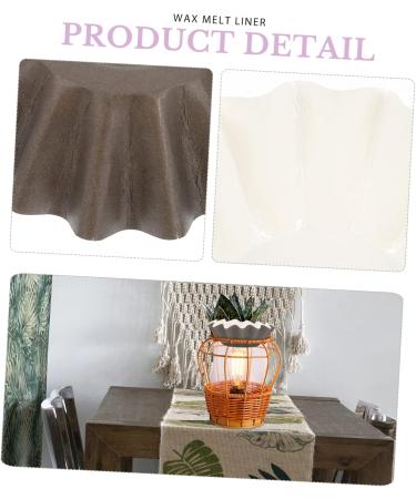 Buy Lurrose 50 Paper Cup Wax Melting Inserts | Aroma Greener Wax Warmers | Cupcake Liner | International Shipping Available - Buy Online on GoSupps.com