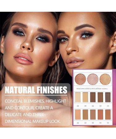 Palette de maquillage de 52 couleurs 2 couches pour femmes et filles avec 27 ombres paupi res 3 surligneurs 10 contours 8 blushes 4 poudres paupi res un tapis longue dur e une finition - Buy Online on GoSupps.com
