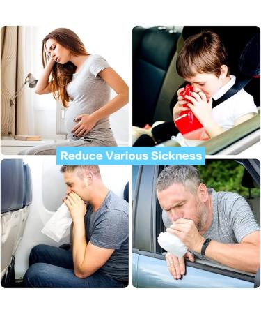Motion Sickness Relief Wrist Bands - Adult & Kids Acupressure Wristbands for Sea/Car Sickness - 8PCS - Buy Online on GoSupps.com