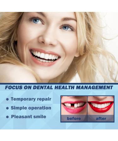 Dental Complete Acrylic Resin False Teeth with 2 Sets of Synthetic Teeth | 23 Shades of A3 for DIY Replacement or Halloween - Buy Online on GoSupps.com