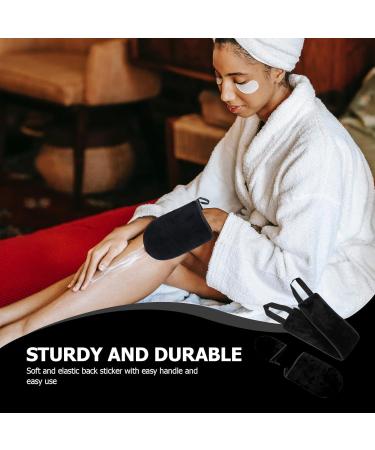 Alipis Kit de 3 Moufles Anti-humidit en Velours Noir Double Face et Bande lastique Tailles Petit et Grand sans Doigts Applicateur Exfoliant Autobronzant pour Visage et Dos  - Buy Online on GoSupps.com