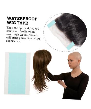 Angoily 5 Sheets Double-sided Tape Double Sided Wig Tape Hair Extension Supplies Stickers for Hair Extension Two Sided Tape Invisible Tape Mexican Cake Decorations Front Lace Seal Adhesive - Buy Online on GoSupps.com