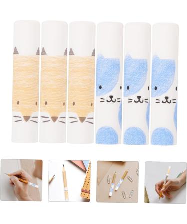 ULTECHNOVO 18Pcs Accessories Extender Plastic Cap Cute Pencil caps Replacement Cover Eraser Pencil Classroom Supplies Pencil Cap Pencil caps for Student Plastic Pencil Cover Pencil case - Buy Online on GoSupps.com
