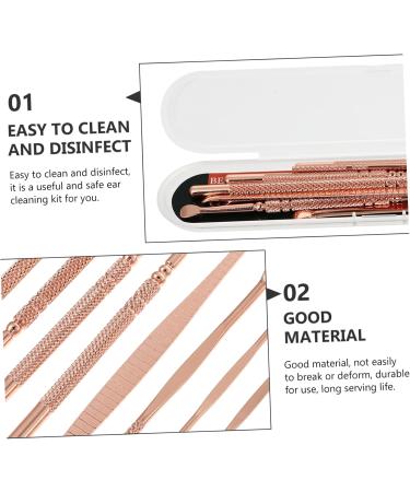 Hoement Convenient Ear Set Ear Wax Remover Comfortable Handle and Sturdy Material - Buy Online on GoSupps.com