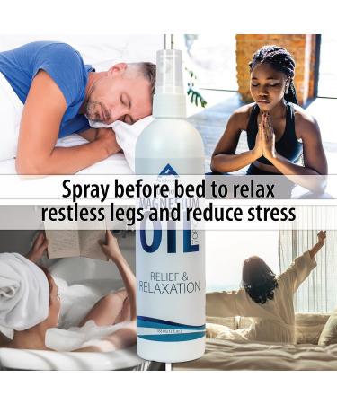 Anderson Magnesium Oil Spray for Relief and Relaxation | 12oz Bottle | Topical Ionic Magnesium | Promotes Relaxation, Relief from Muscle Cramps | Made in The USA - Buy Online on GoSupps.com