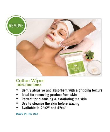 Intrinsics Petite Cotton Wipes 2x2 - 4-Ply 100% Cotton (200 Count) - Buy Online on GoSupps.com
