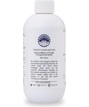 True Colloidal Silver Supplement - 10 ppm | Safe for Adults & Kids | 8 OZ Liquid | Immune Support & Wellness Boost - Buy Online on GoSupps.com
