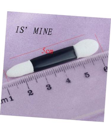Baluue 50pcs Eye Shadow Applicator Double Ended Sponge Makeup Beauty Tool Kits Eyeshadow Applicator White - Buy Online on GoSupps.com