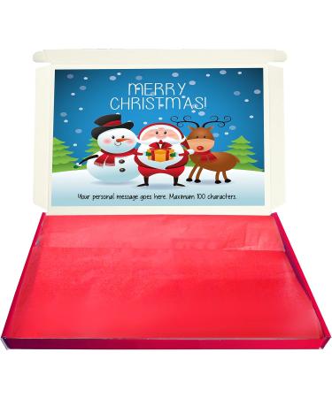 Personalised CHRISTMAS PALS Christmas Chocolate Selection Box Gift Hamper - Buy Online on GoSupps.com