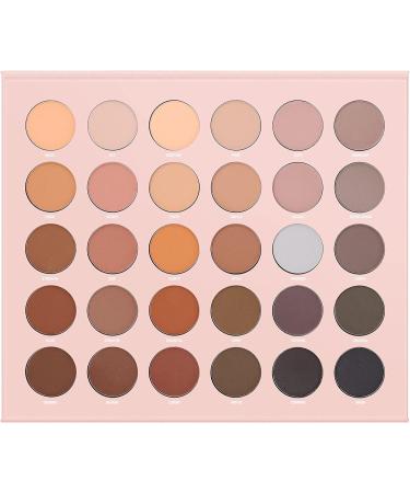 W7 Just Mattes Pressed Pigment Palette - 30 Natural Nude Colours | Vegan Makeup - Buy Online on GoSupps.com