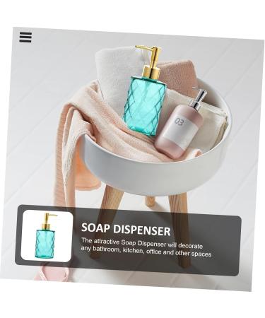 Amosfun 5-Pack 4oz Glass Lotion Bottles with Lids - Portable Soap Dispenser & Storage Containers for Travel - Buy Online on GoSupps.com