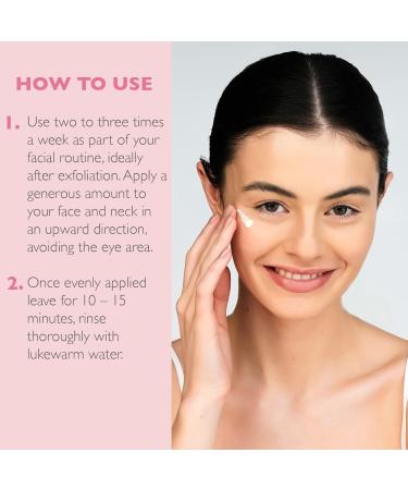 SKINICIAN Revitalising Repair Mask - Hydrating Facial Beauty Mask - Calms & Restores Radiance - Soothing Cream Face Mask with Shea Butter - Vegan & Cruelty Free Skincare (50ml) - Buy Online on GoSupps.com