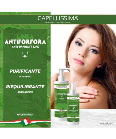 DERMOCURA Capellissima Professional antidandruff set completely eliminates and prevents dandruff shampoo 250 ml and antidandruff lotion 150 ml immediate efficacy for all types of skin and hair - Buy Online on GoSupps.com