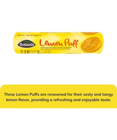 Fig Rolls 200g x2 Lemon Puff Biscuits 200g x2 Food Sealing Clip x2 - Buy Online on GoSupps.com