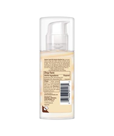 Hawaiian Tropic Silk Hydration SPF 30 Face Sunscreen Lotion, 1.7 oz - Weightless & Oil-Free - Buy Online on GoSupps.com