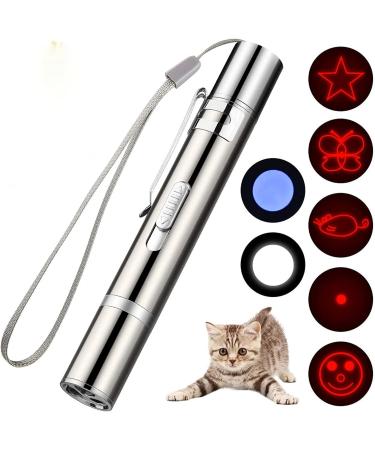 Cat Pointer Interactive Toys Cat Chasing Toys Pet Toys for Indoor Kitten Play Chase Exercise USB Recharge Cat Toy Pointer for Indoor Cat Mouse Toys Wand Light Pet Interactive Toys - Buy Online on GoSupps.com