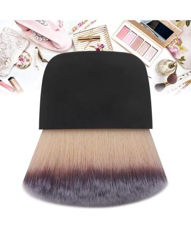 Kabuki Makeup Brush Face Foundation Brush Mini Loose Powder Brush for Apply Powders Blush Bronzer Foundation Mineral Make up Pressed Powder - Black - Buy Online on GoSupps.com