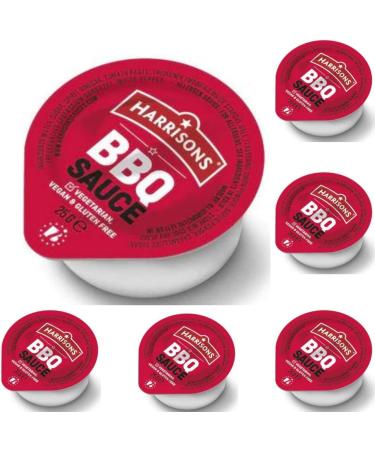 Harrison Sauce Dip Pack of 50 Dip Chutney Sauces Vegan Friendly Gluten Free with No SOYA Dairy and Artificial Color or Flavor Made in UK (BBQ) - Buy Online on GoSupps.com