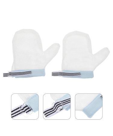 Yardwe Baby Thumb Sucking Stop Gloves - 1 Pair | Infant Finger Thumb Protector with Wrist Band | No Scratch Baby Essentials for Home & Outdoor - Buy Online on GoSupps.com
