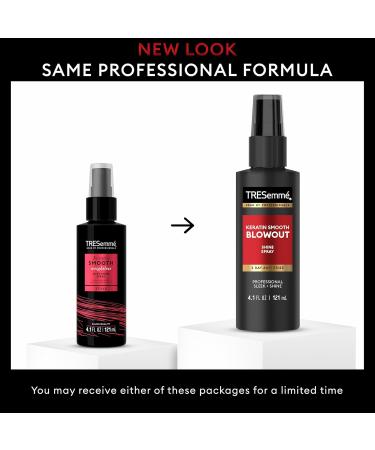 TRESemm Silky Shine Spray Keratin Smooth for Heat Activated Sleek & Shine Weightless 4.1 Fl Oz - Buy Online on GoSupps.com