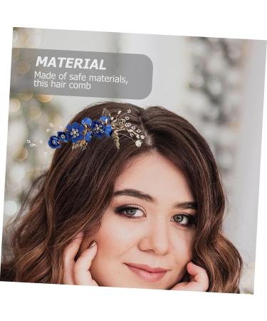 Garneck 1 Set Hair Accessories for Wedding Hair Accessories Bridal Hair Accessories Bridal Pearl Hair Accessories Flower Hair Combs Rhinestone Flower Hair Comb Hair Comb for Women - Buy Online on GoSupps.com