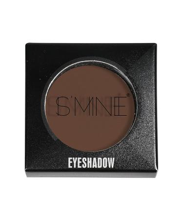 ISMINE Matte Coffee Single Eyeshadow Palette - High Pigment Longwear Brown Eye Makeup (04) - Buy Online on GoSupps.com