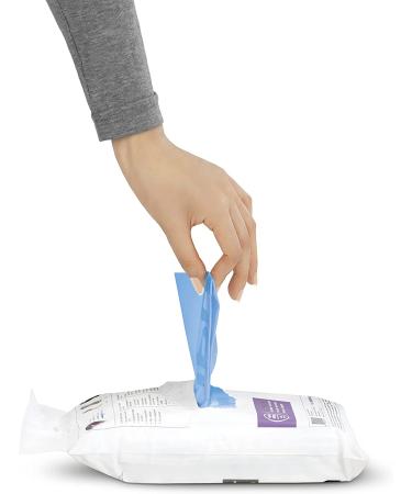 simplehuman Code D Custom Fit Drawstring Trash Bags - 60 Count, 20L/5.3 Gallon, Blue Liners - Buy Online on GoSupps.com