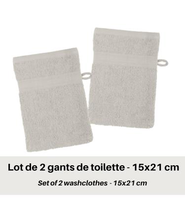 Lovely Casa - Set of 2 washcloths 15 x 21 cm Lagune Linen - Buy Online on GoSupps.com