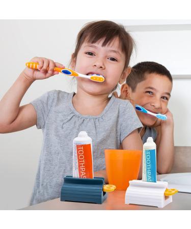 LOVEINUSA 4PCS Rolling Tube Toothpaste Squeezer Set - Bathroom Dispenser & Holder - Buy Online on GoSupps.com