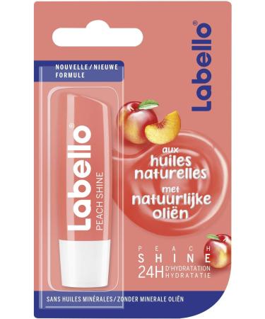 Labellum Labello Peach Shine lippenbalsem 48 g - Buy Online on GoSupps.com