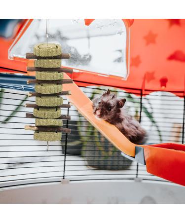 14Pcs Bunny Enrichment Toys Natural Hamster Chew Sticks Molar Guinea Pig Chew Ball Different Flavors Grass Cakes Teeth Grinding Chinchilla Treats for Syrian Hamster Rabbit Gerbil(H02) - Buy Online on GoSupps.com