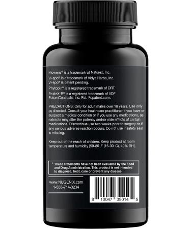 Nugenix Full Potency Prostate Supplement for Men - Saw Palmetto, Clinical-Strength Ingredients for Urinary Flow & Prostate Support, 28 Capsules - Buy Online on GoSupps.com