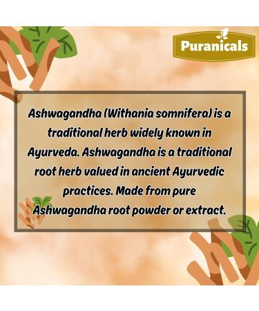 Puranicals Ashwagandha 320 Capsules & Moringa 320 Capsules Herbal Dietary Supplement | Easy Daily Use | Non-GMO Ingredients No Artificial Colors | Capsules Combo Pack - Buy Online on GoSupps.com