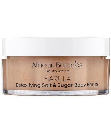 African Botanics Marula Detoxifying Salt & Sugar Body Scrub