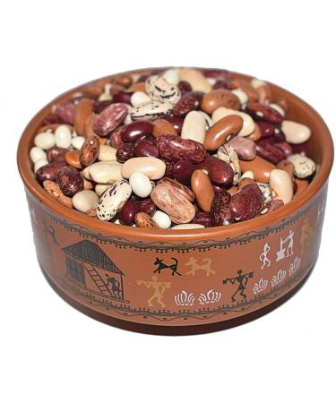 Mix Rajma (Kidney Bean) 500 GMS Stand Up Zipper Pouch 100% Naturally Sourced from Uttarakhand/Uttaranchal - Buy Online on GoSupps.com