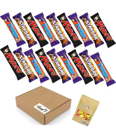 Starbar 49g Mars 51g Fudge 22g Chocolate Bars Bundle - 18 Bars - Perfect Chocolate Collections - Buy Online on GoSupps.com