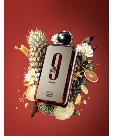 Afnan 9 PM Rebel Unisex Eau De Parfum 3.4 Fl. Oz - Buy Online on GoSupps.com