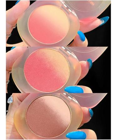 Mineral Blush Matte Powder Shimmering Face Blush Makeup Revolution Contour & Highlight Blush Palette Blusher Reloaded Blush Peaches & Cream (Pink Peach Yogurt m) - Buy Online on GoSupps.com