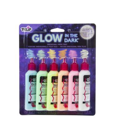 Tulip 17581 Dimensional Metallic Fabric Paint 6-Pack (Glow) - Buy Online on GoSupps.com