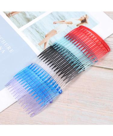 ifundom Hair Comb Clips 12 Pieces Twist Comb Side Hair Combs with 14 Teeth Hair Comb Hair Clip Combs for Fine Hair Accessory for Women (Random Color) - Buy Online on GoSupps.com