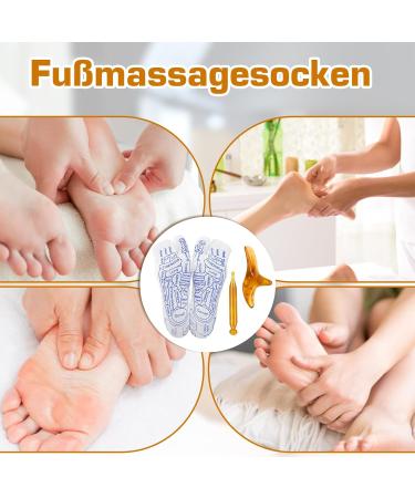 Buy Pinyenr Reflexology Socks - Acupressure Foot Massage Socks Small Size (35-39) for Ultimate Relaxation - Buy Online on GoSupps.com