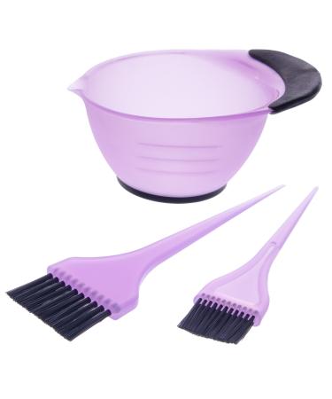 Professional Hair Coloring Kit 3 Pieces Violet