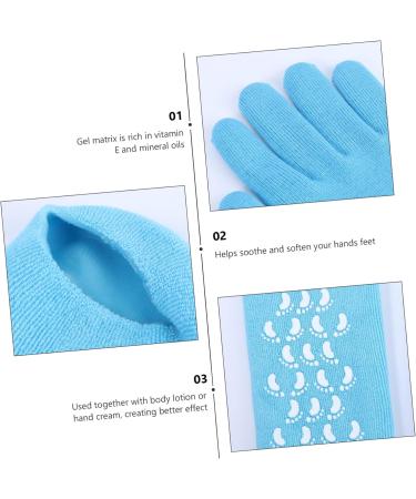 Beavorty Silicone Heel Socks calcetines para Mujer Cracked Heels Gel Socks Gel Ankle Socks Foot Heel Protector Dry feet Gel Socks Ladies Socks spa Gel Socks Skin Care Miss Silicone Socks medium - Buy Online on GoSupps.com